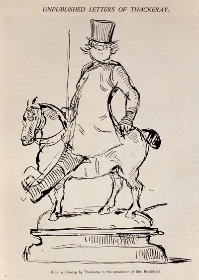 Caricature Self Portrait of the Author, illustration from 